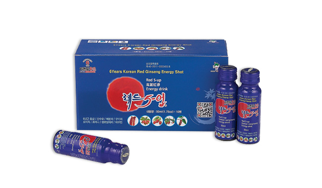 Red 5-Up ( 6 years Korean Red Ginseng Energy Shot)