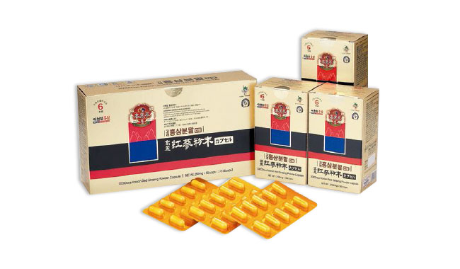 Korean Red Ginseng Powder capsule