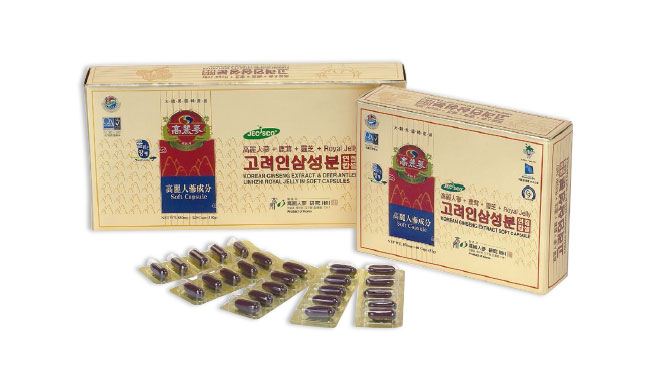 Korean Ginseng Extract Soft Capsule